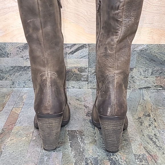 Musse & Cloud Joyce Leather Thigh High Boots Sz 38EU/7.5US - Picture 4 of 7